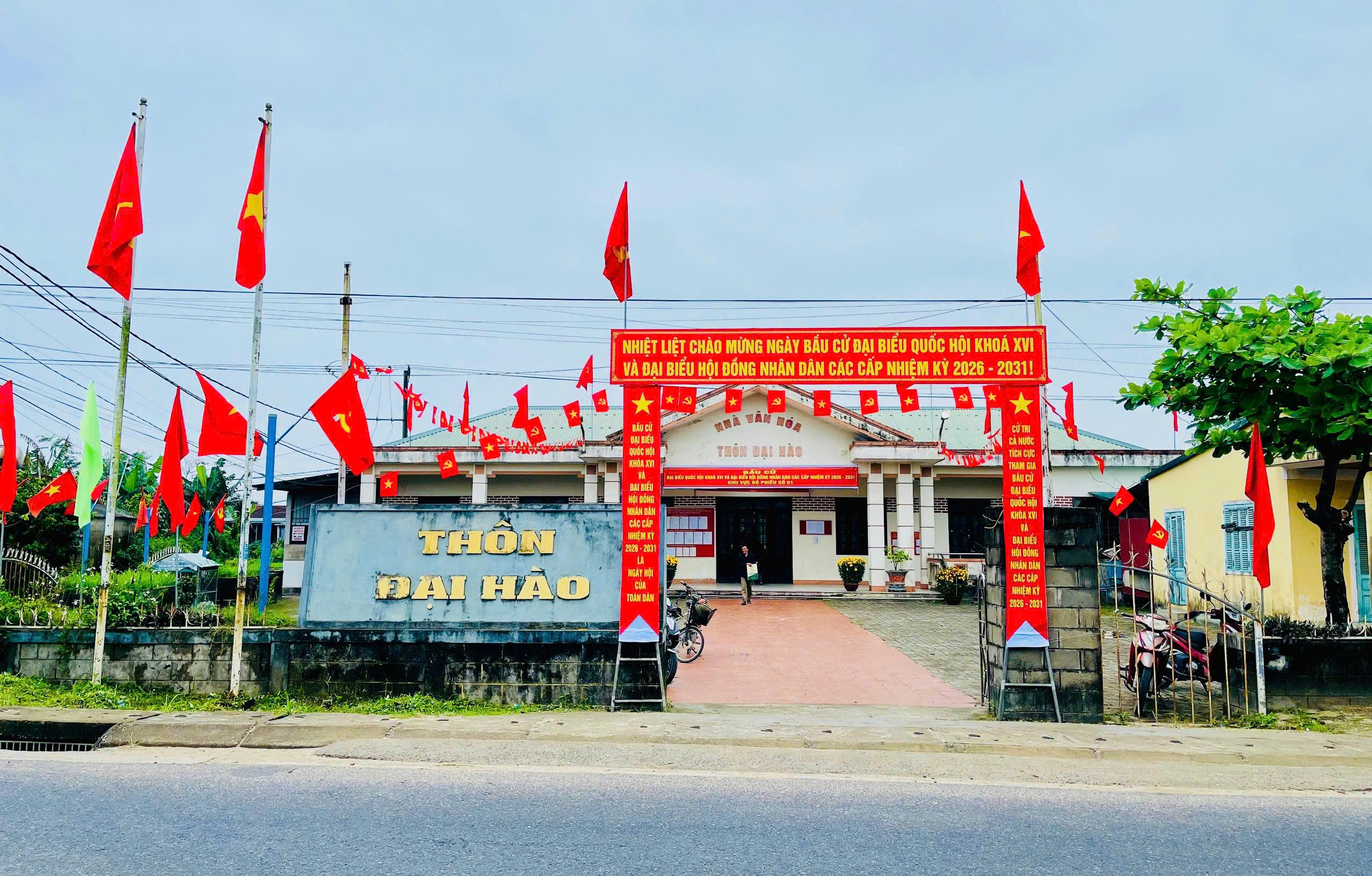 Xã Triệu Bình sẵn sàng cho ngày hội bầu cử